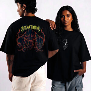 Bleach Black Oversized T-Shirt