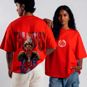 Gachiakuta Red Oversized T-Shirt